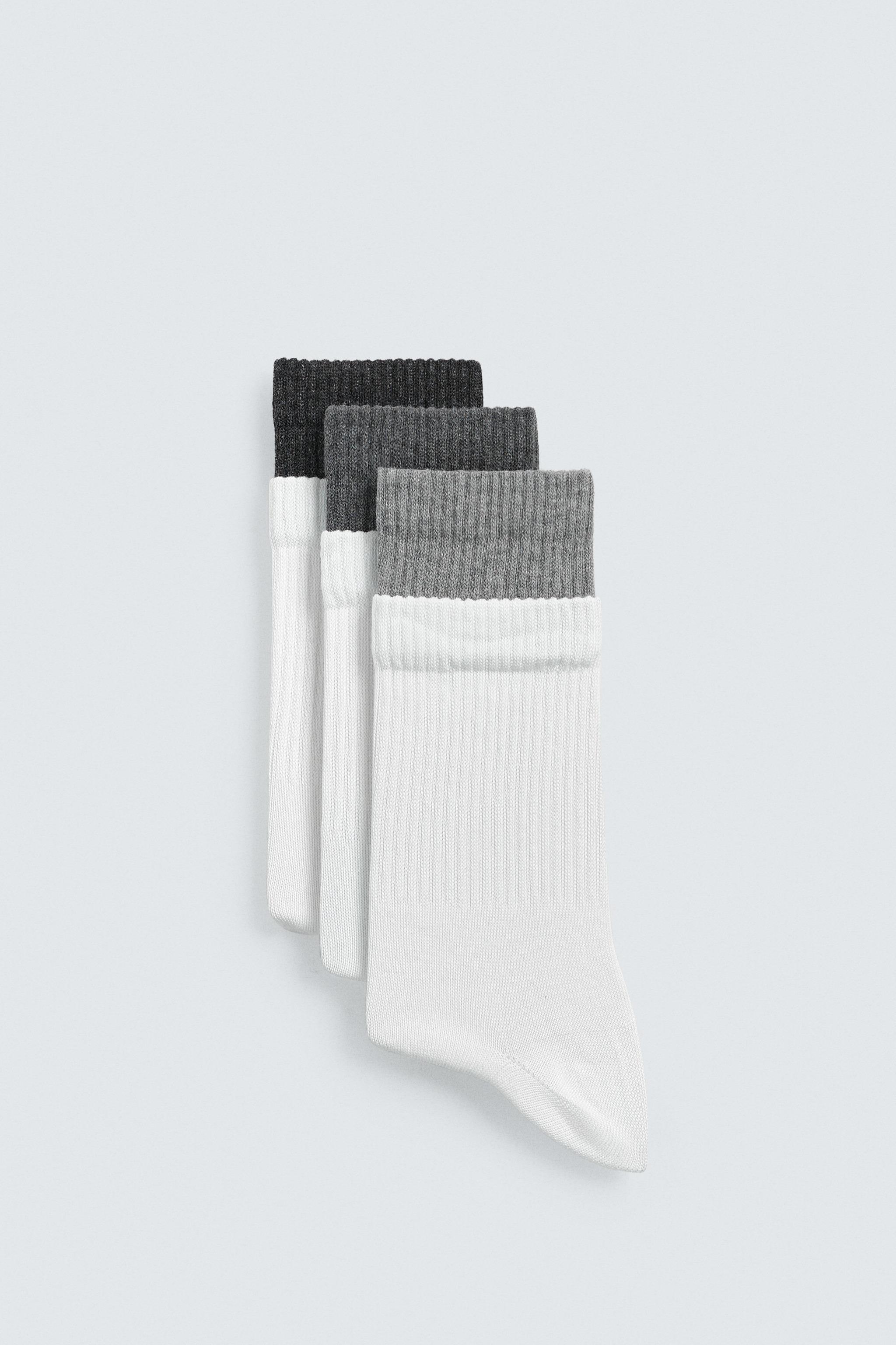 CHAUSSETTES DOUBLE EFFET LOT DE 3